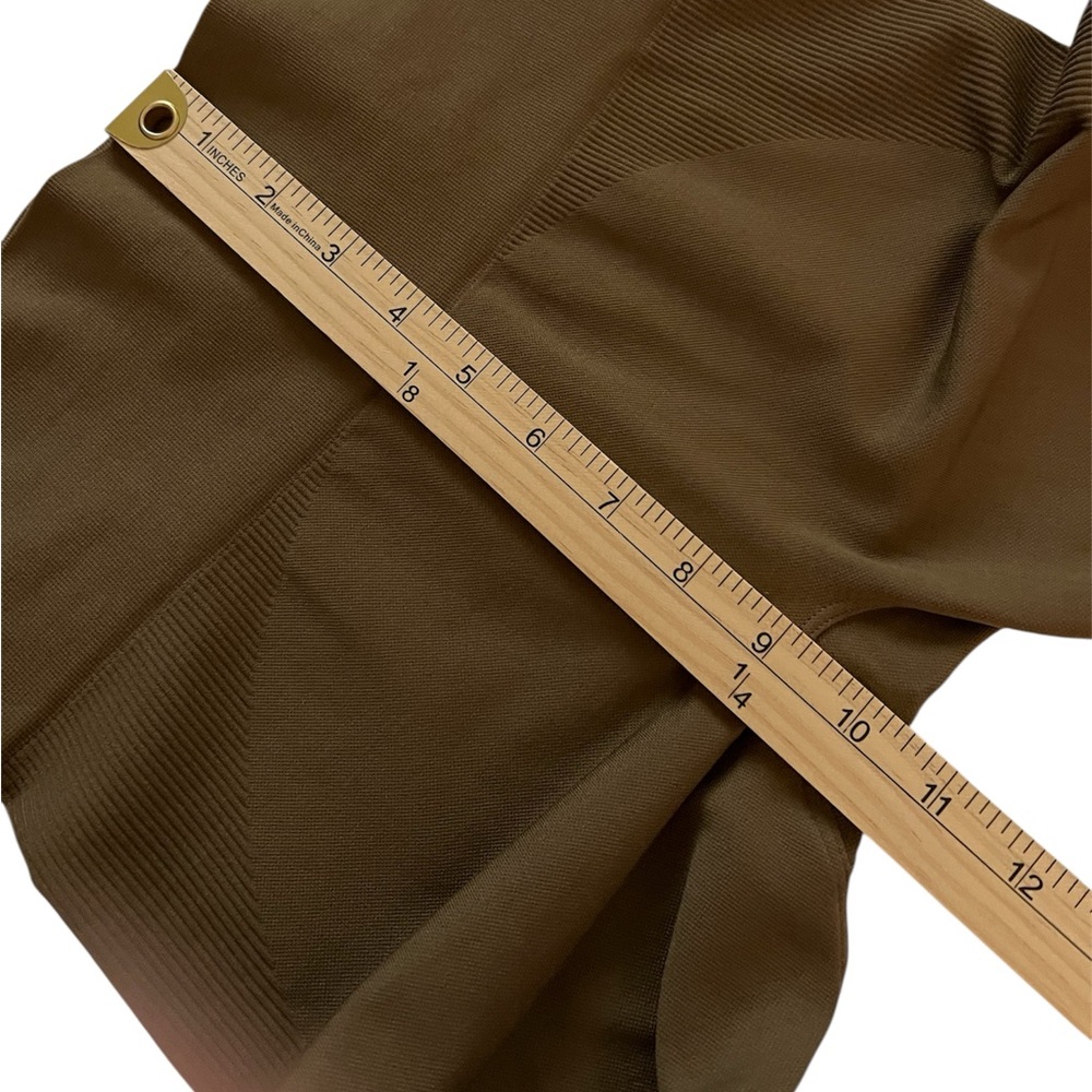 SET Active Penny Brown Seamless Sculptflex Ribbed Leggings S - Picture 11 of 12